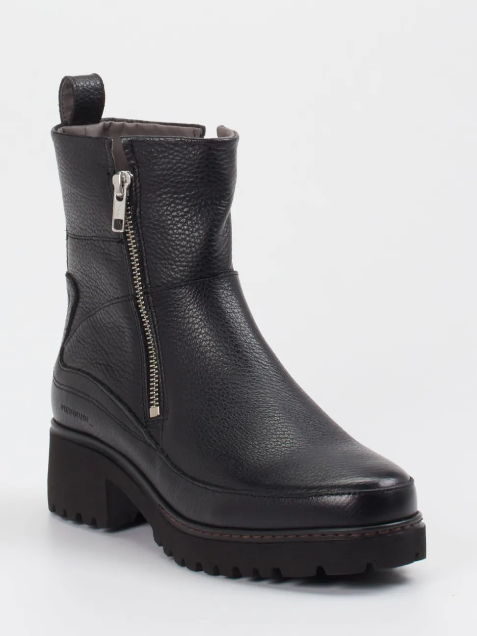 Piedi Nudi – Stiefeletten aus Kalbleder Schwarz