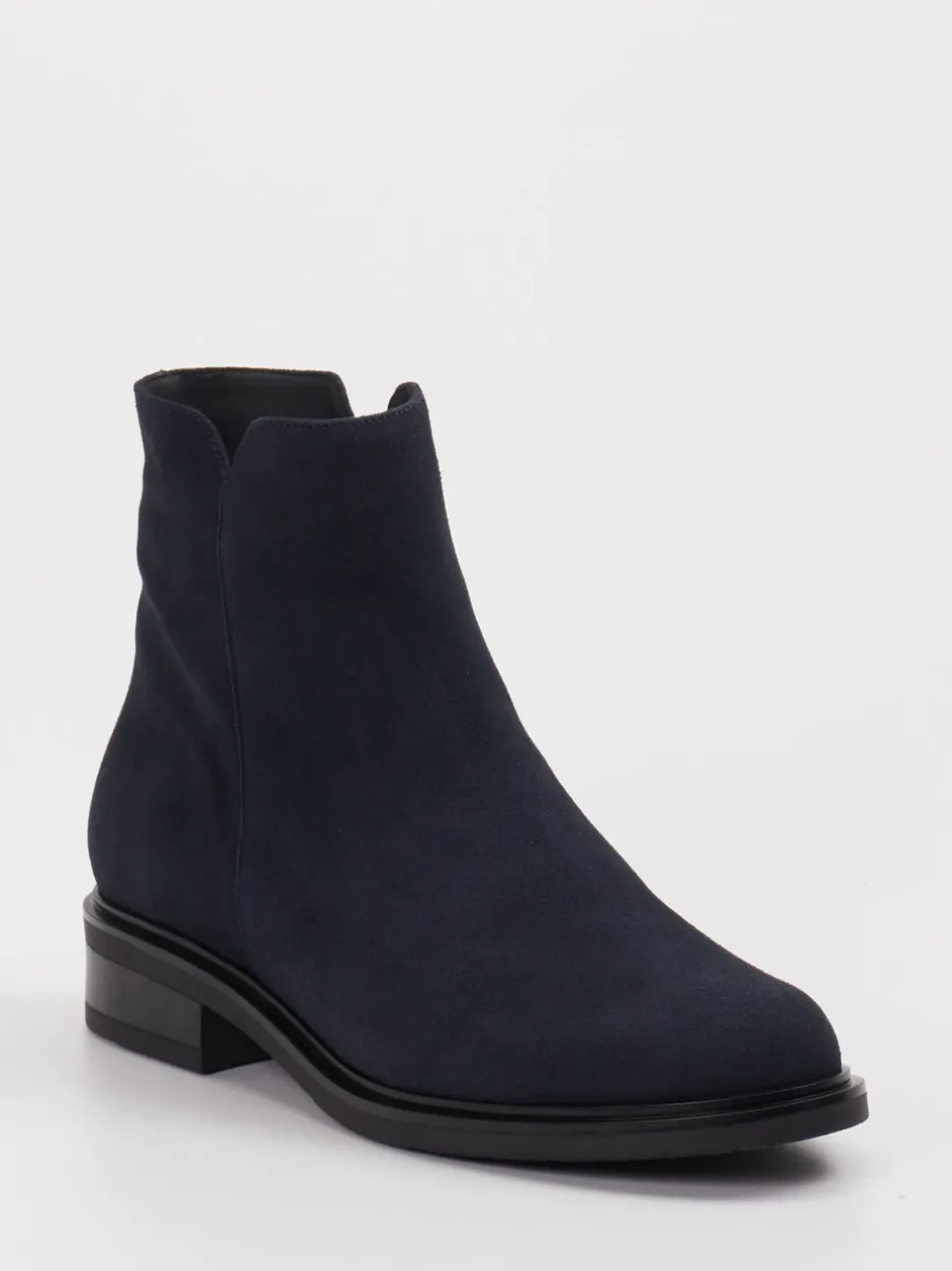 Piesanto – Stiefelette aus Veloursleder dunkelblau