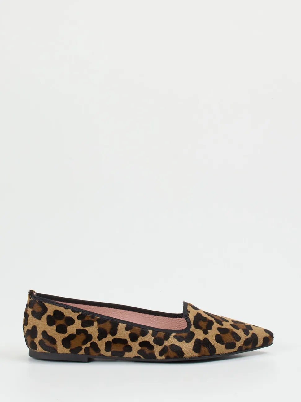 Pretty Ballerinas – Loafer-Ballerinas aus Fell braun