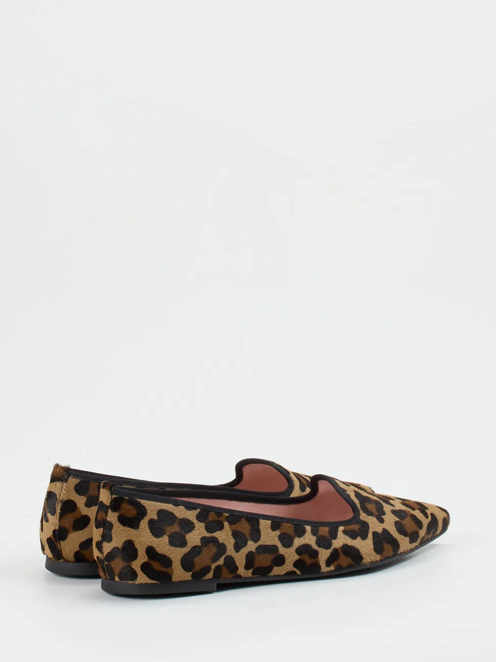 Pretty Ballerinas – Loafer-Ballerinas aus Fell braun