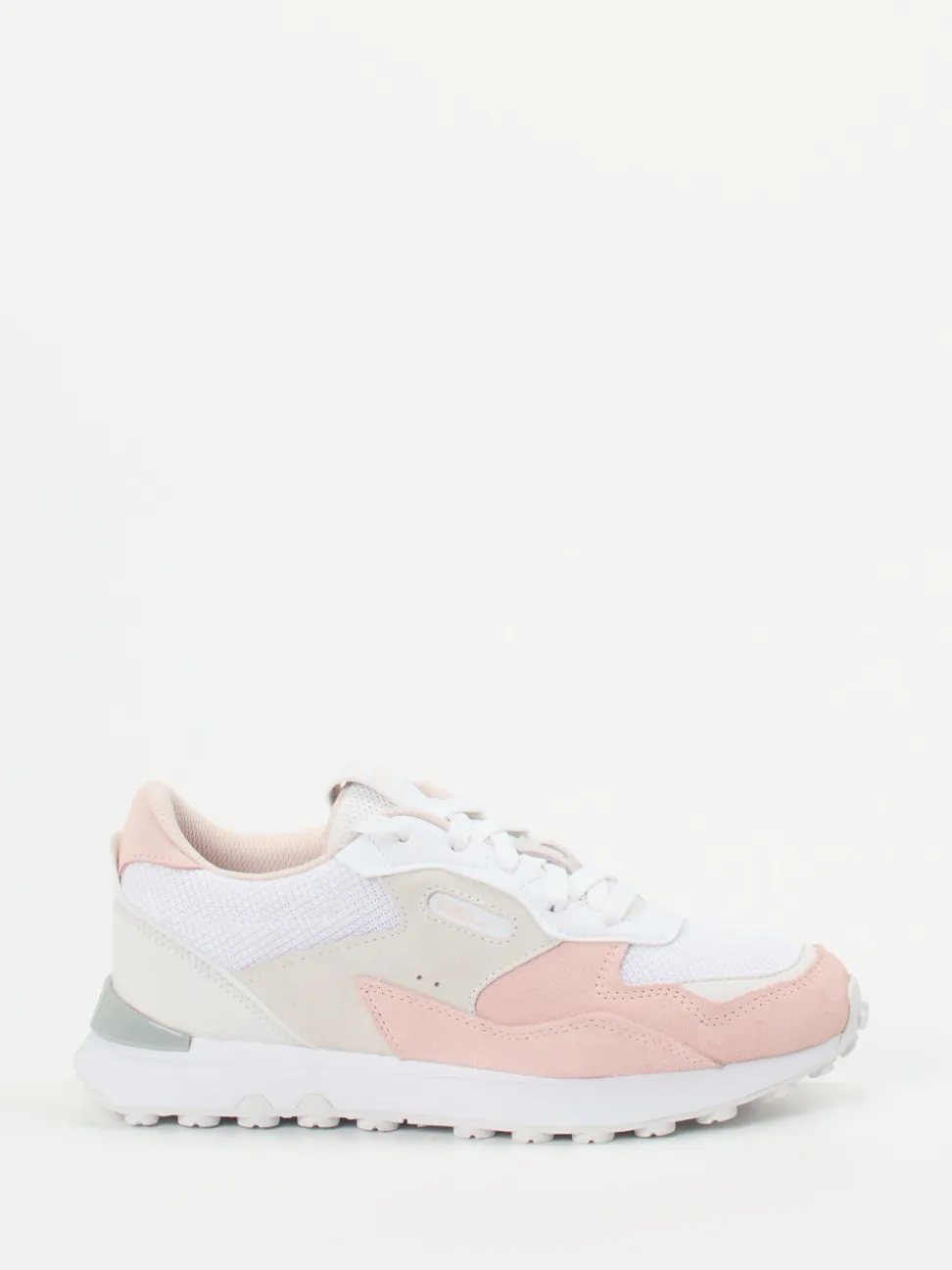 Puma – Retro-Sneaker aus Textil und Veloursleder Rosé