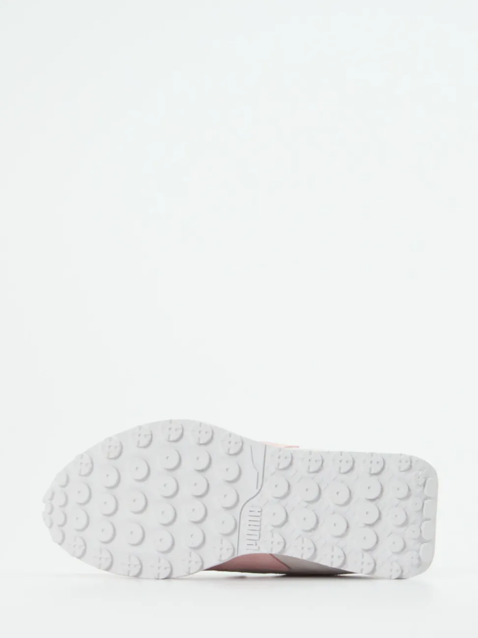 Puma – Retro-Sneaker aus Textil und Veloursleder Rosé