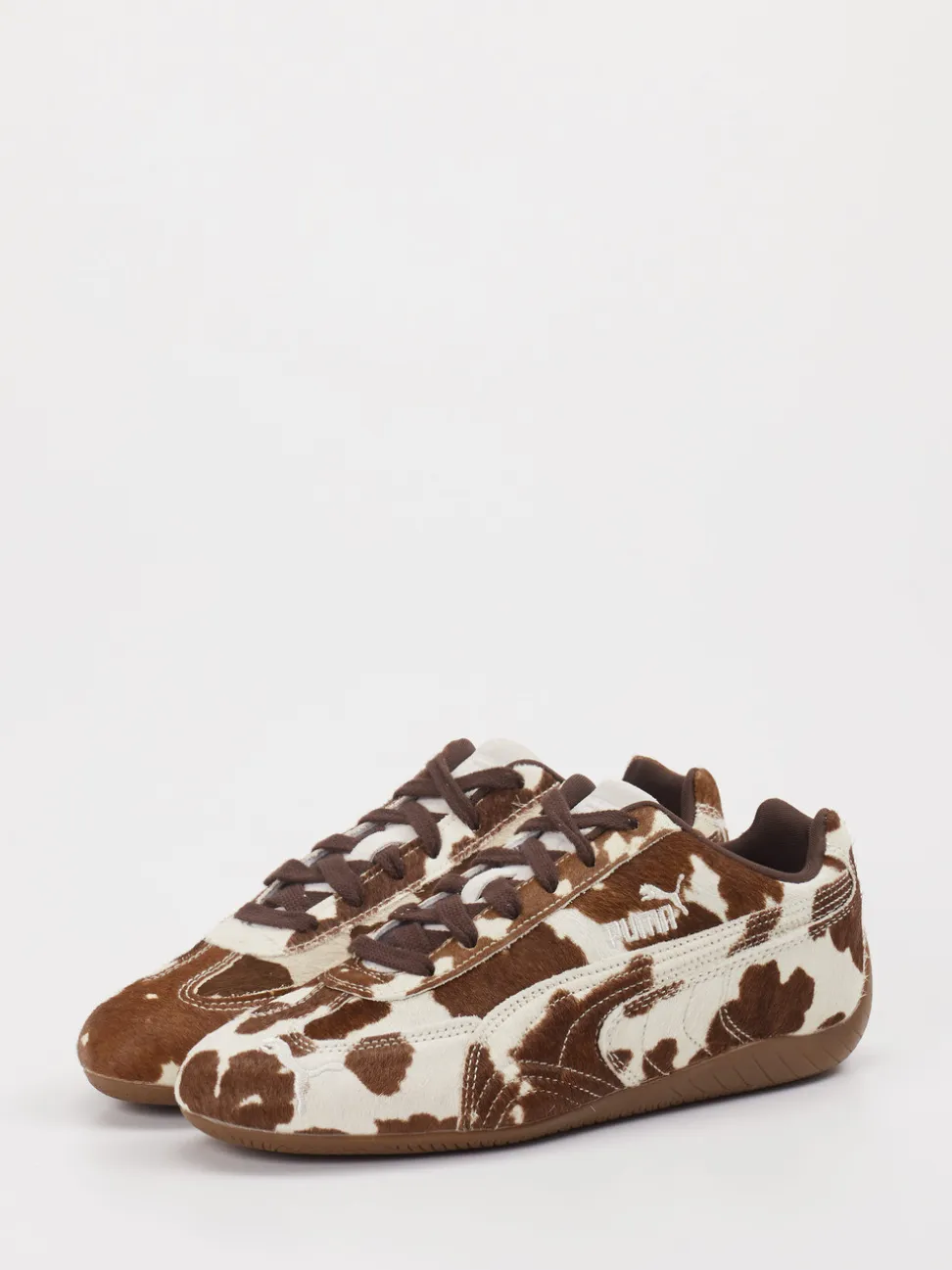 Puma – Sneaker aus Leder mit Kuhfell-Optik