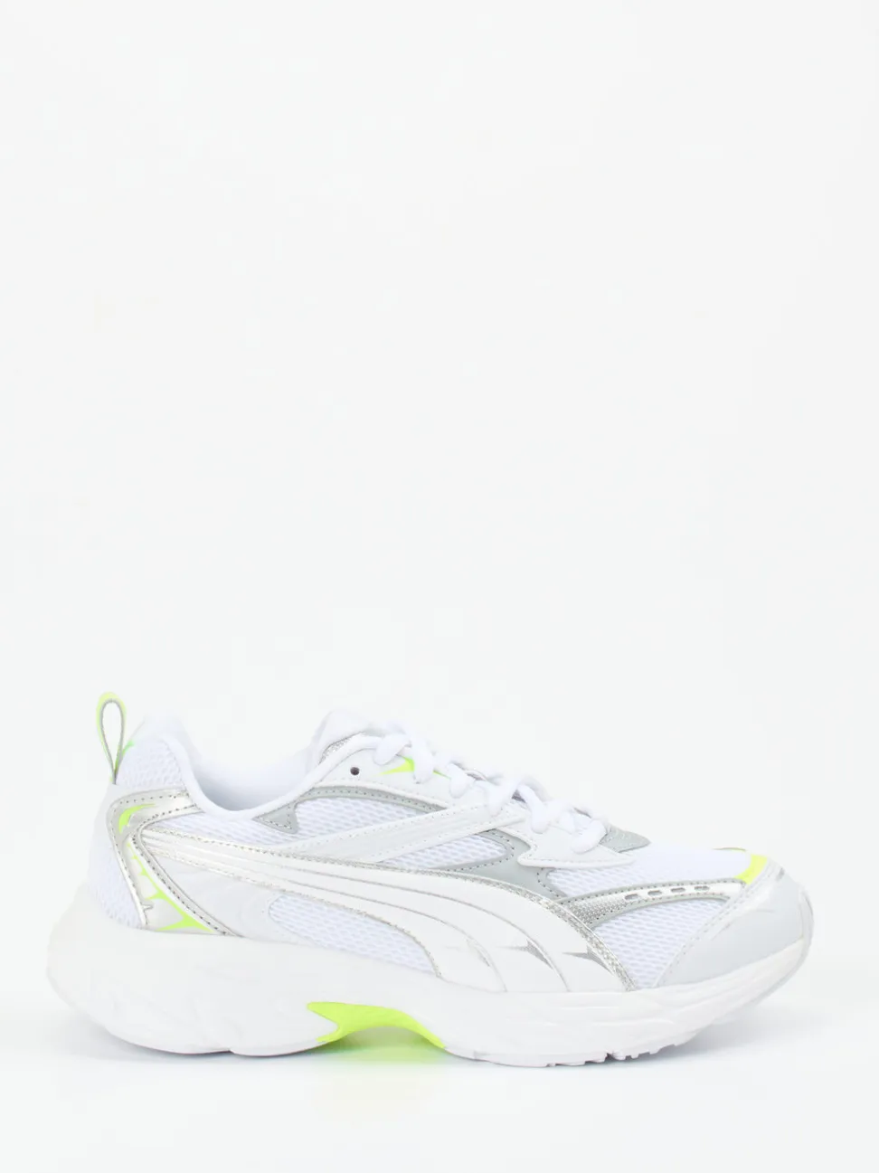 Puma – Sneaker aus Textil mit Neon-Details