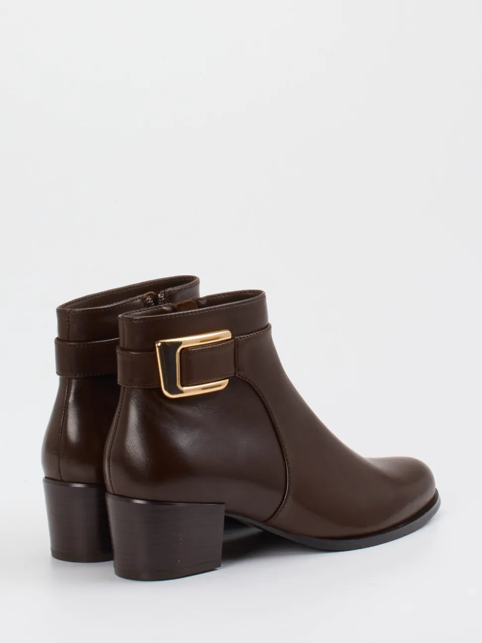 Ralph Harrison – Ankle Boots aus Lammleder Dunkelbraun