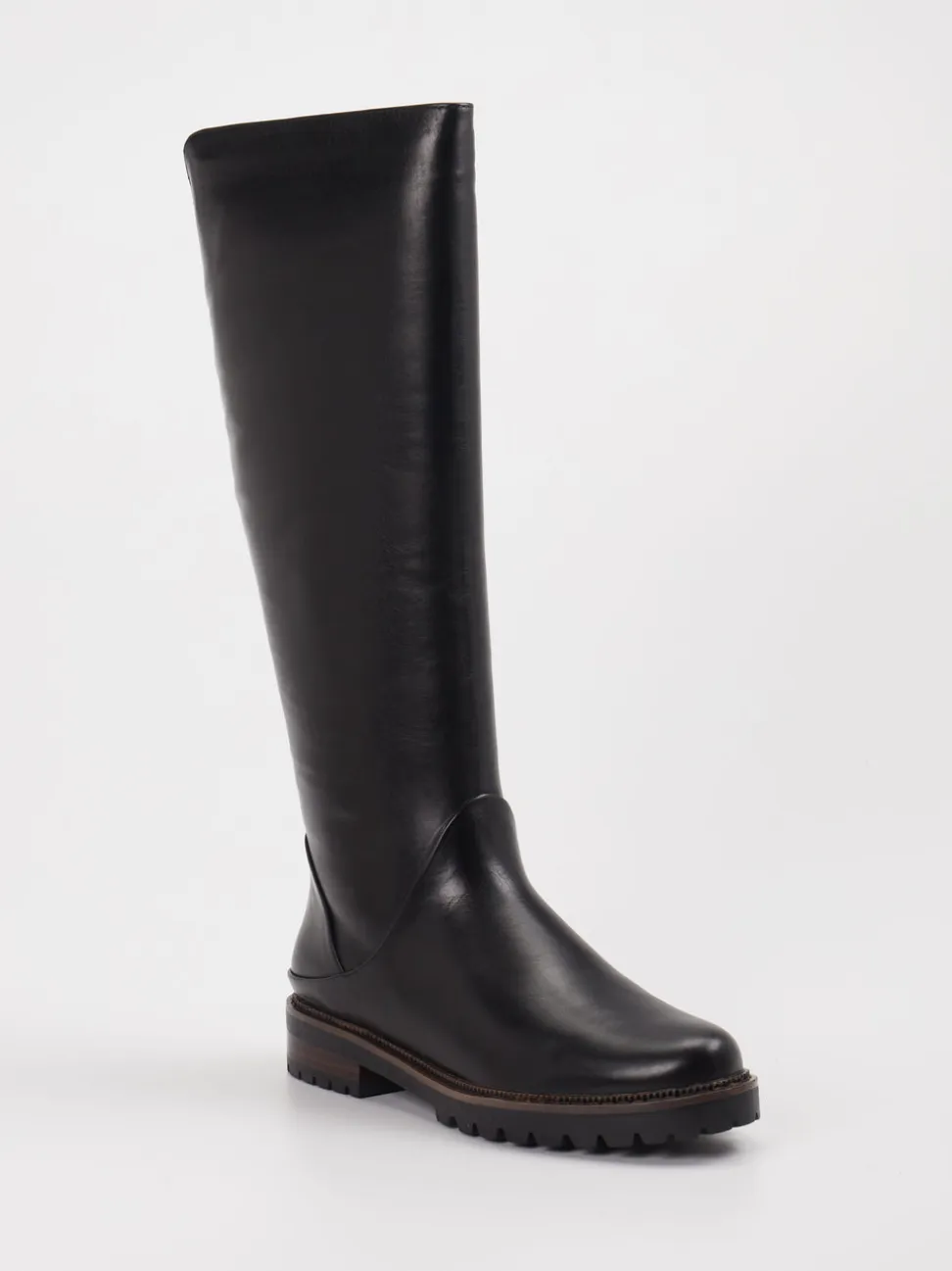 Ralph Harrison – Kniehohe Stiefel aus Leder schwarz