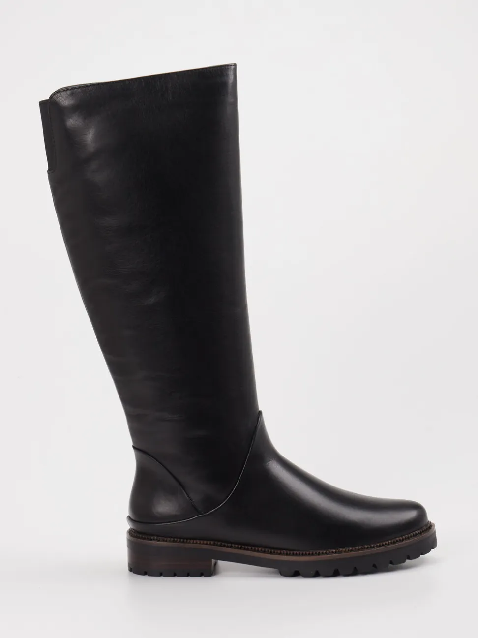 Ralph Harrison – Kniehohe Stiefel aus Leder schwarz