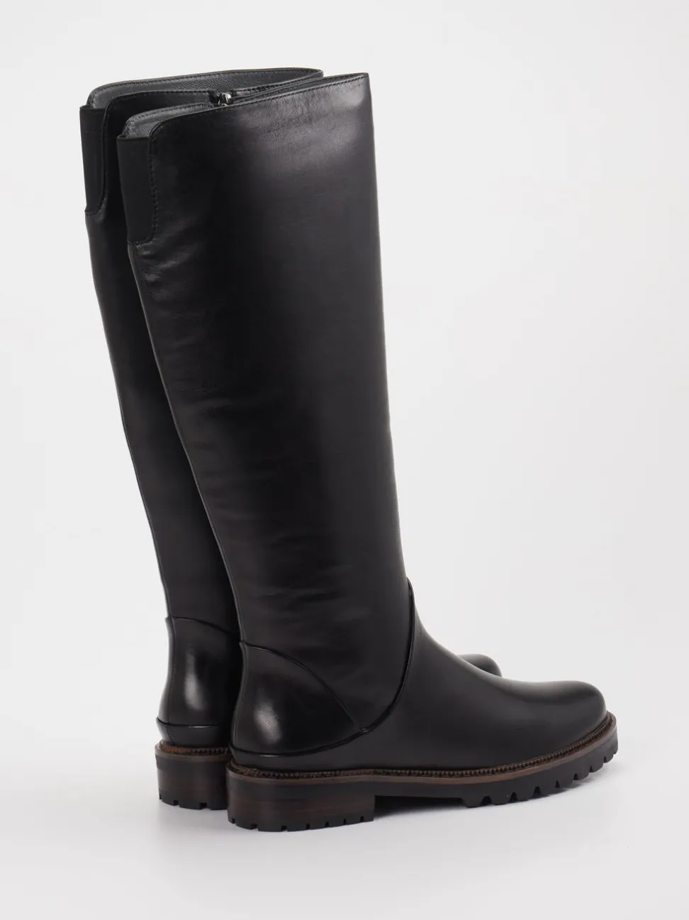 Ralph Harrison – Kniehohe Stiefel aus Leder schwarz