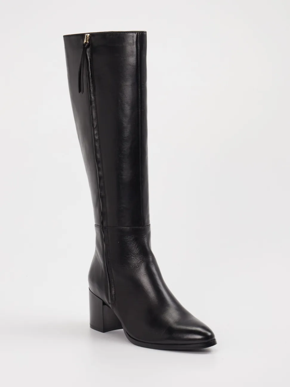 Ralph Harrison – Kniehohe Stiefel aus Leder schwarz
