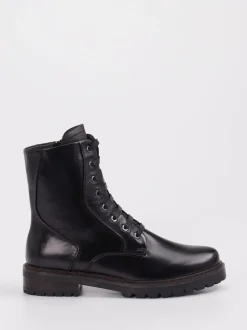 Ralph Harrison – Schnürstiefelette aus Leder Schwarz