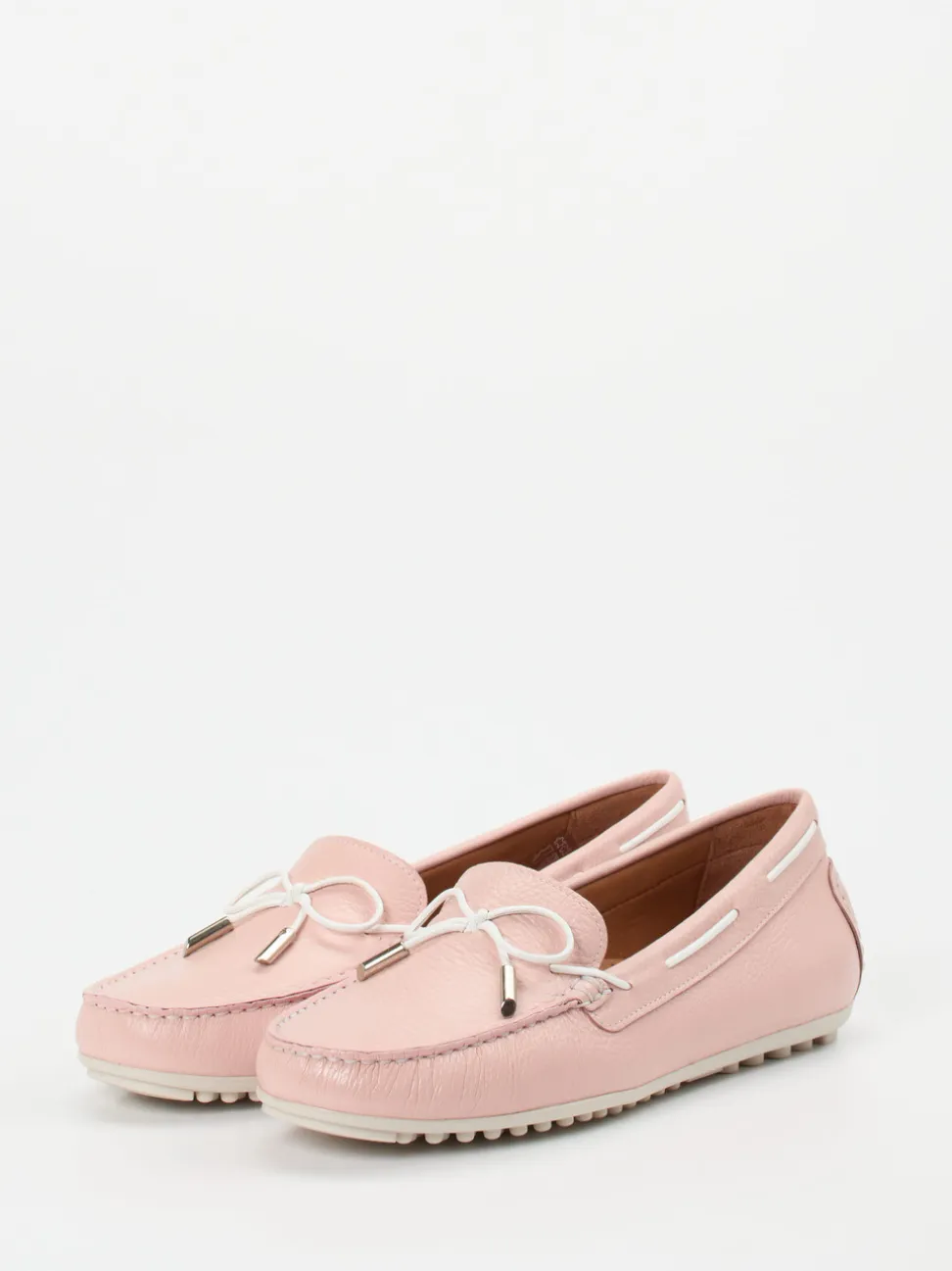 Ralph Harrison – Slipper aus Kalbleder in Rosé