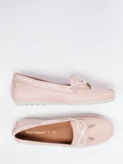 Ralph Harrison – Slipper aus Kalbleder in Rosé