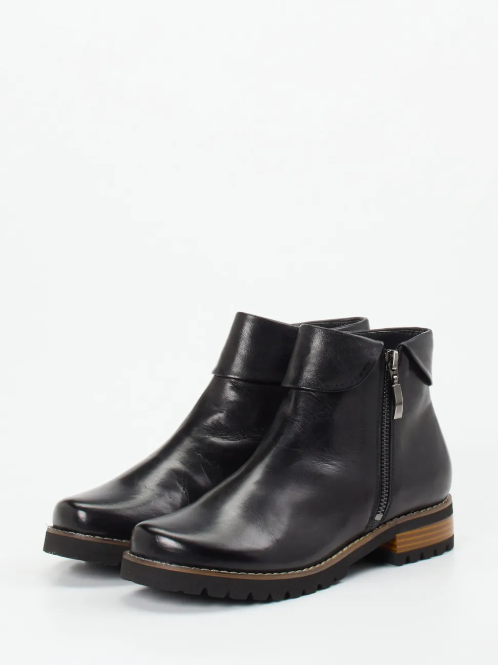 Ralph Harrison – Stiefeletten aus Lammleder Schwarz