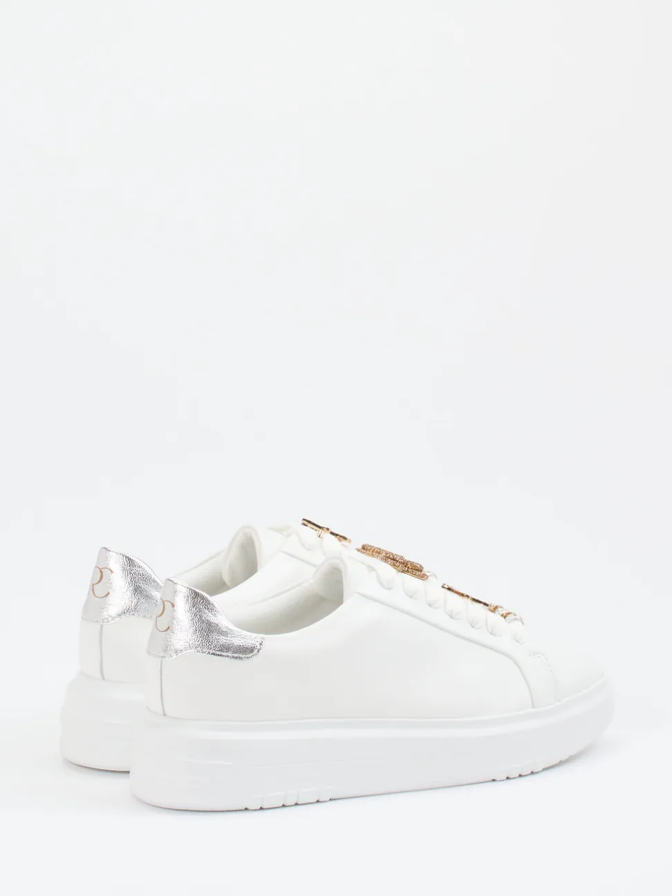 Regarde Le Ciel – Sneaker aus Lammleder Weiß
