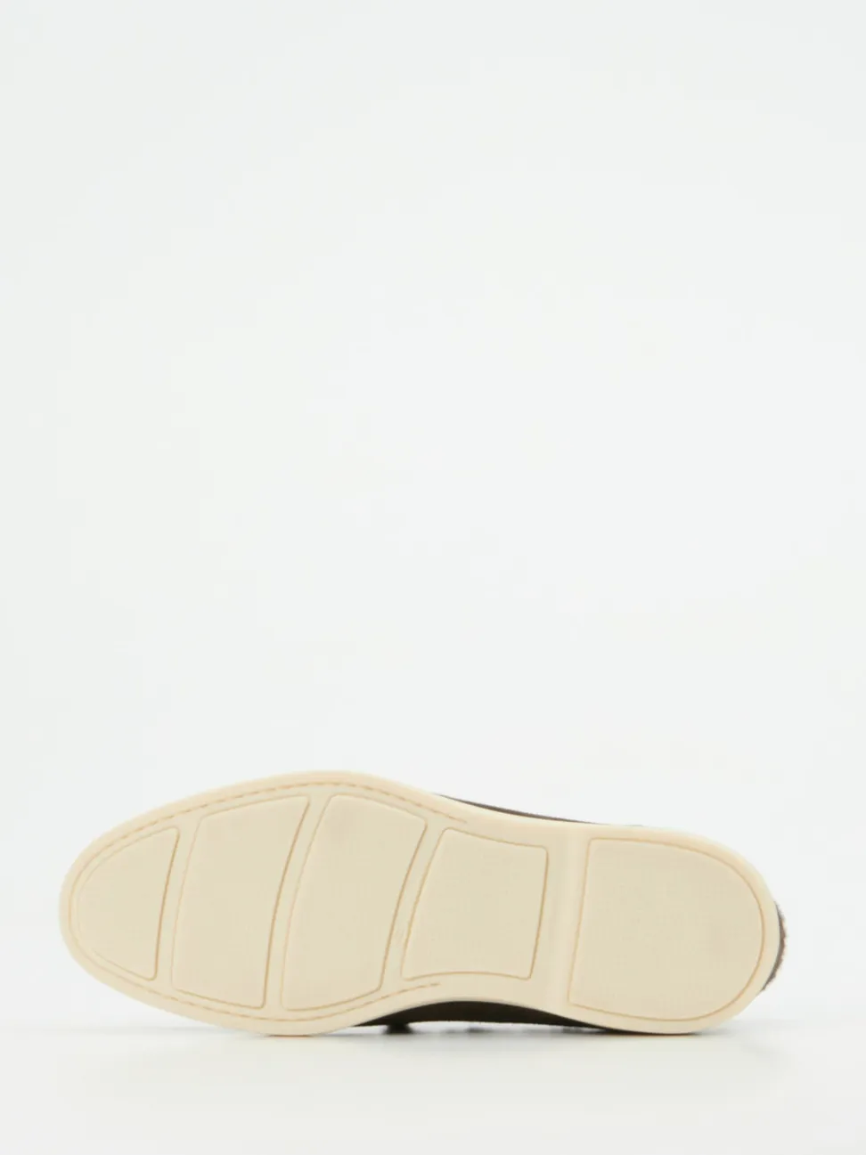 Santoni – Slipper aus Veloursleder dunkelbraun