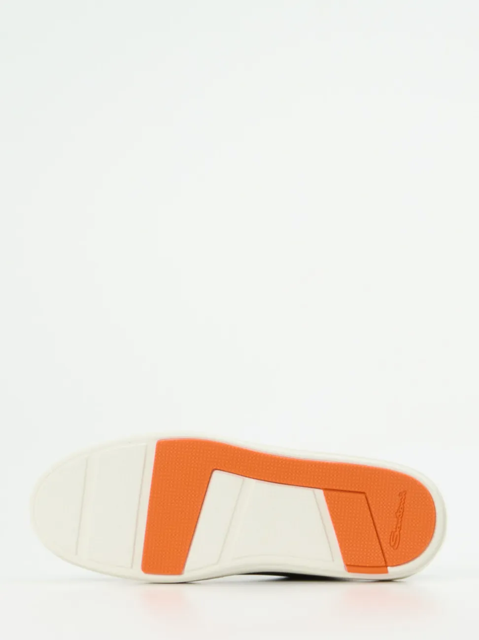 Santoni – Sneaker aus Lammleder Dunkelblau
