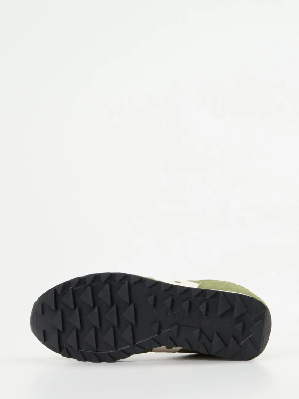 Saucony – Retro-Sneaker aus Veloursleder und Textil olive