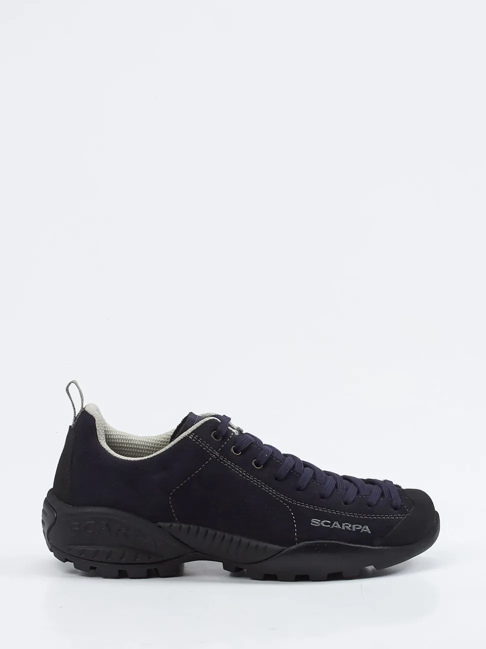 Scarpa – Halbschuh aus Veloursleder Dunkelblau