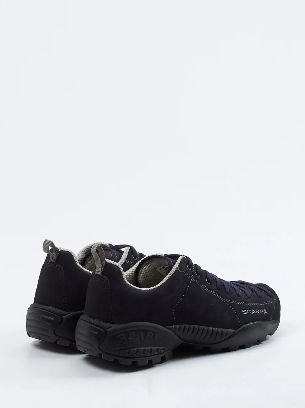 Scarpa – Halbschuh aus Veloursleder Dunkelblau