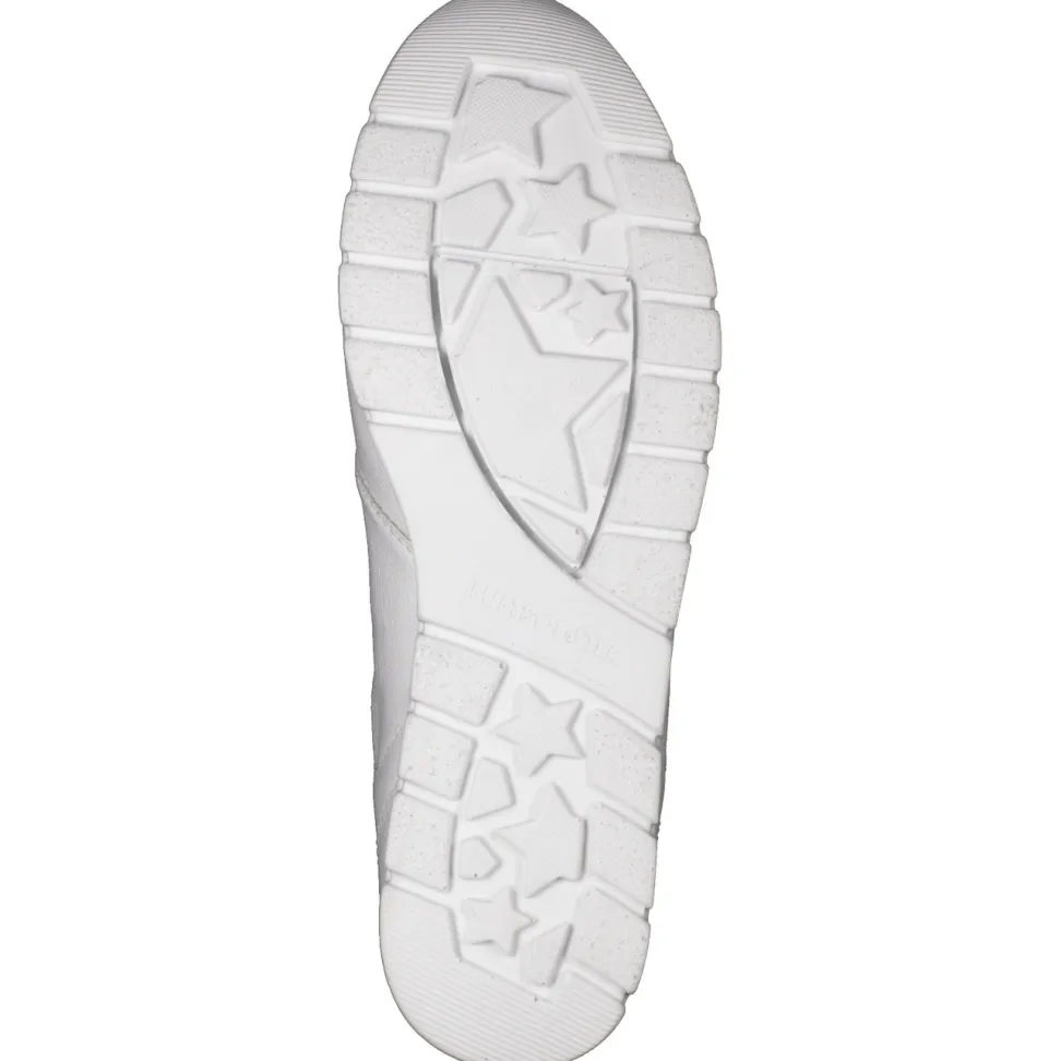 Semler – Komfort-Sneaker aus Kalbleder Offwhite