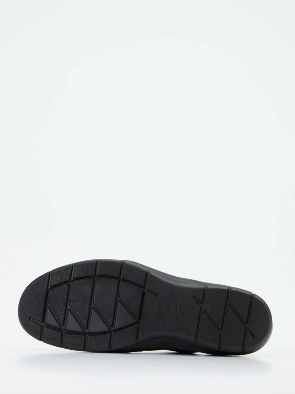 Semler – Komfort-Sneaker aus Veloursleder schwarz