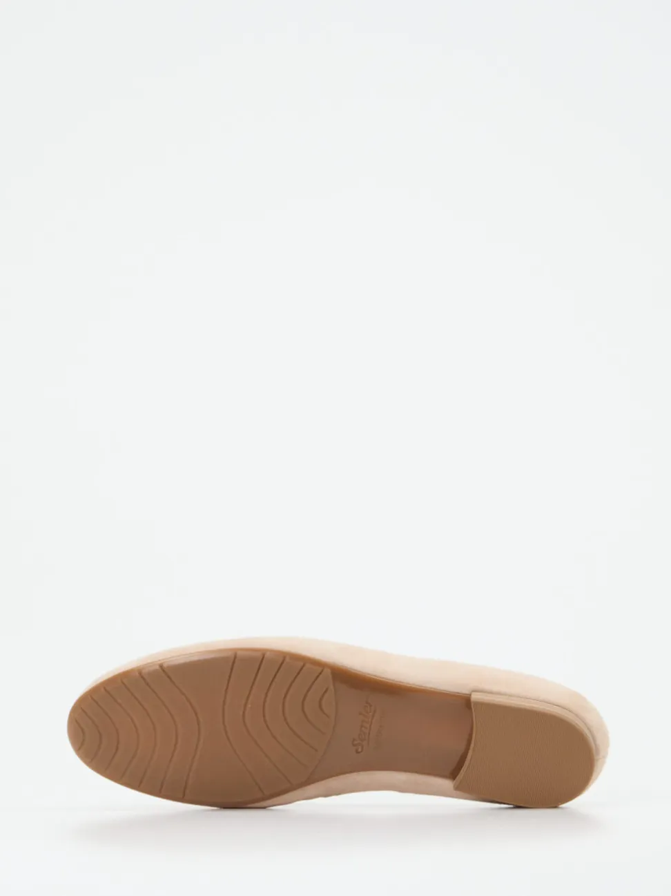 Semler – Loafer aus Veloursleder beige