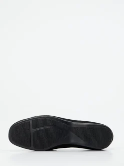 Semler – Loafer aus Veloursleder Schwarz