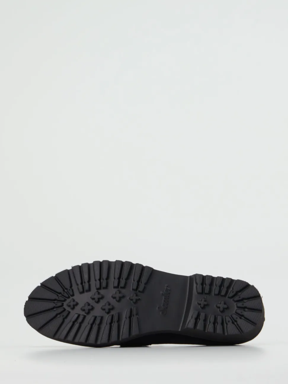 Semler – Loafer aus Veloursleder Dunkelblau