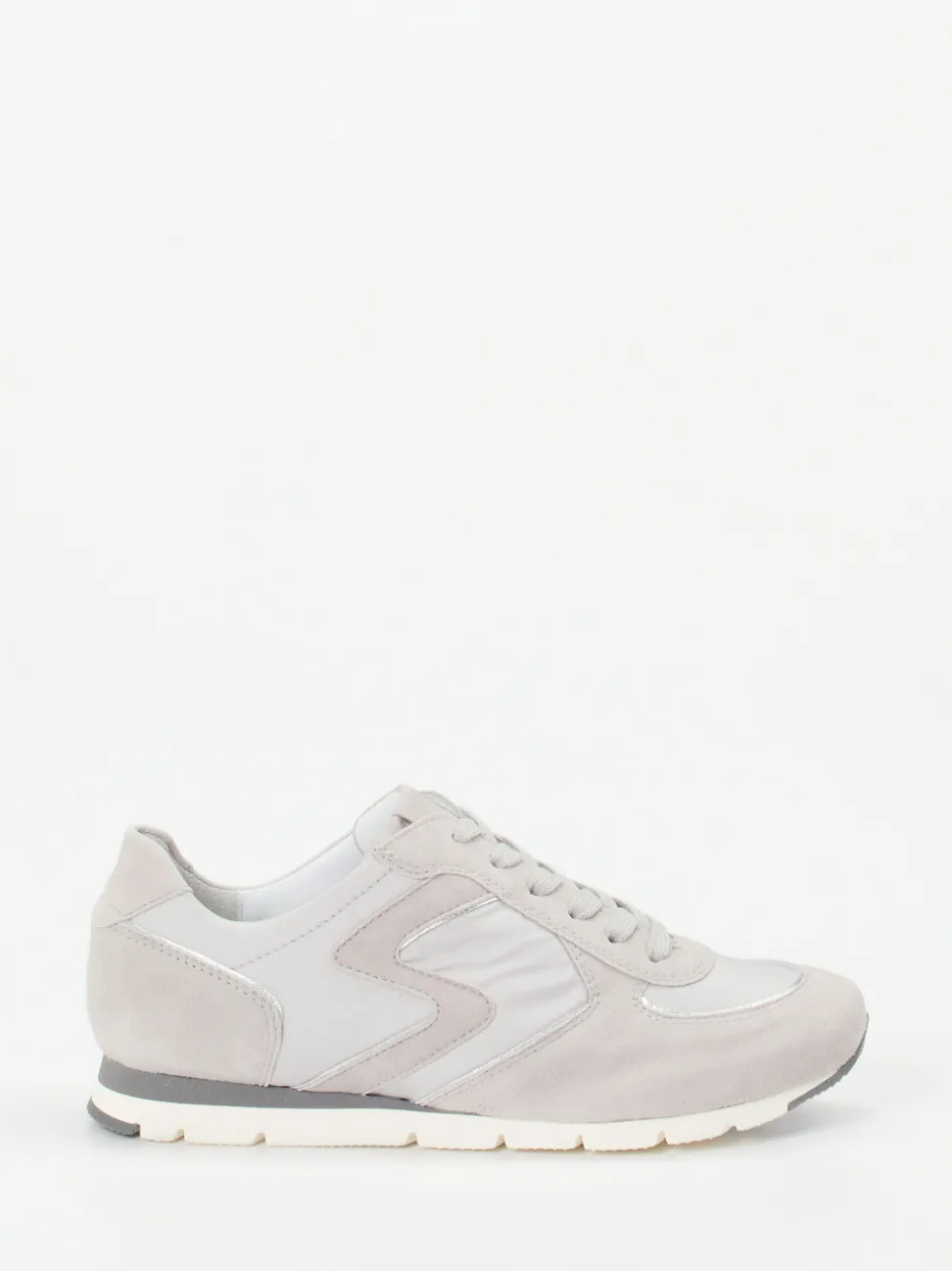 Semler – Retro-Sneaker aus Veloursleder grau