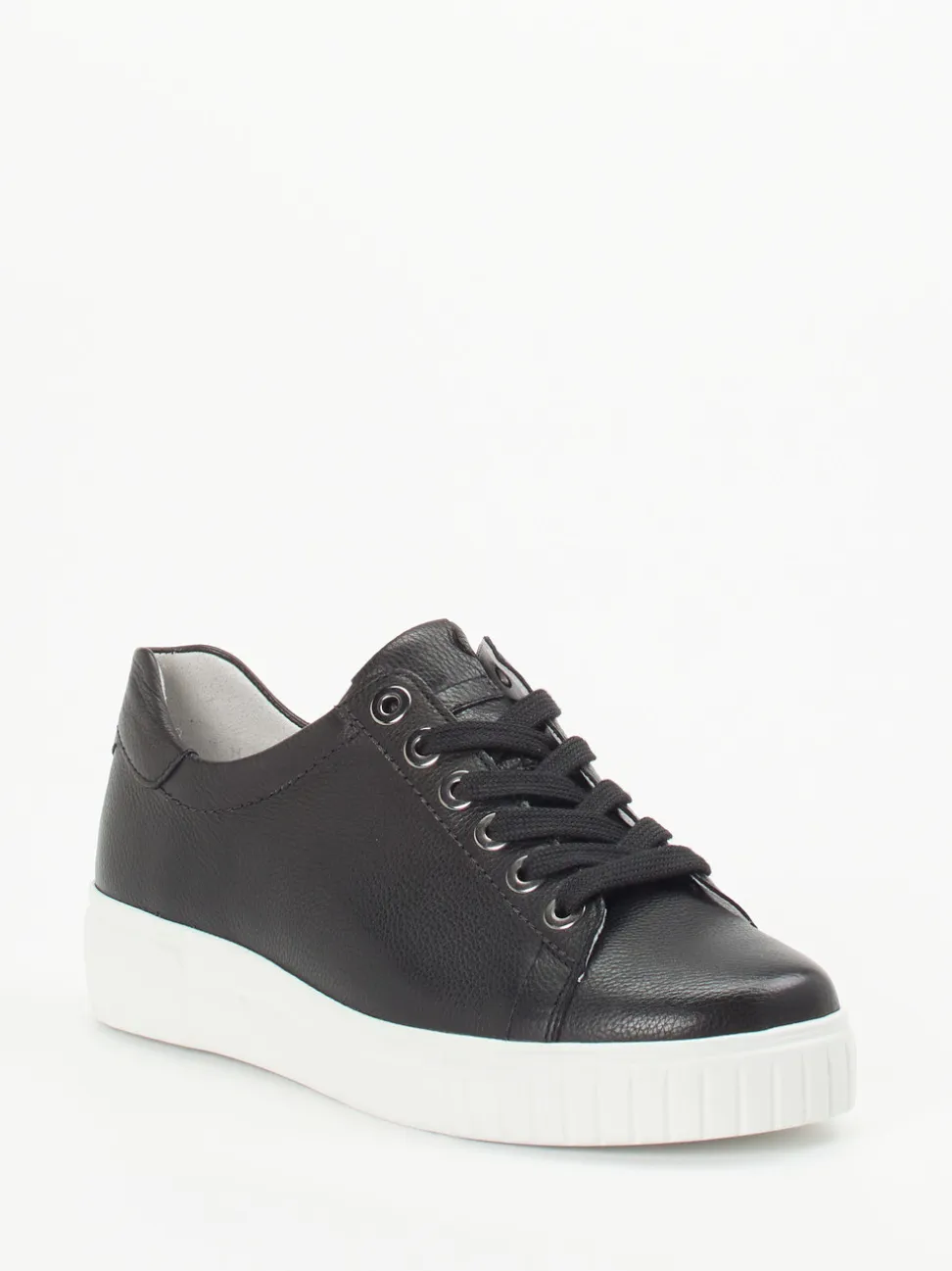 Semler – Sneaker aus Kalbleder in Schwarz