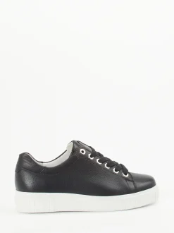 Semler – Sneaker aus Kalbleder in Schwarz