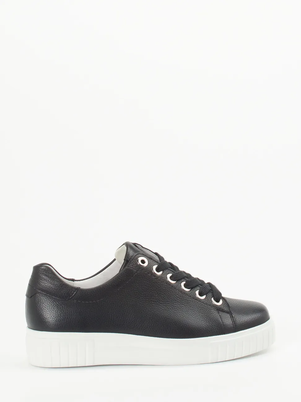 Semler – Sneaker aus Kalbleder in Schwarz