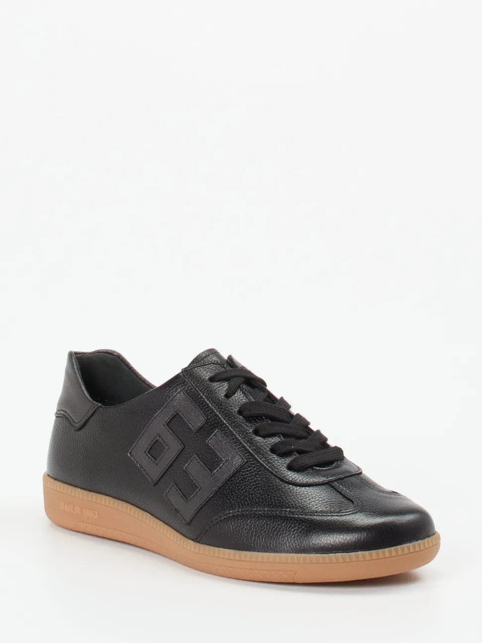 Semler – Sneaker aus Kalbleder in Schwarz