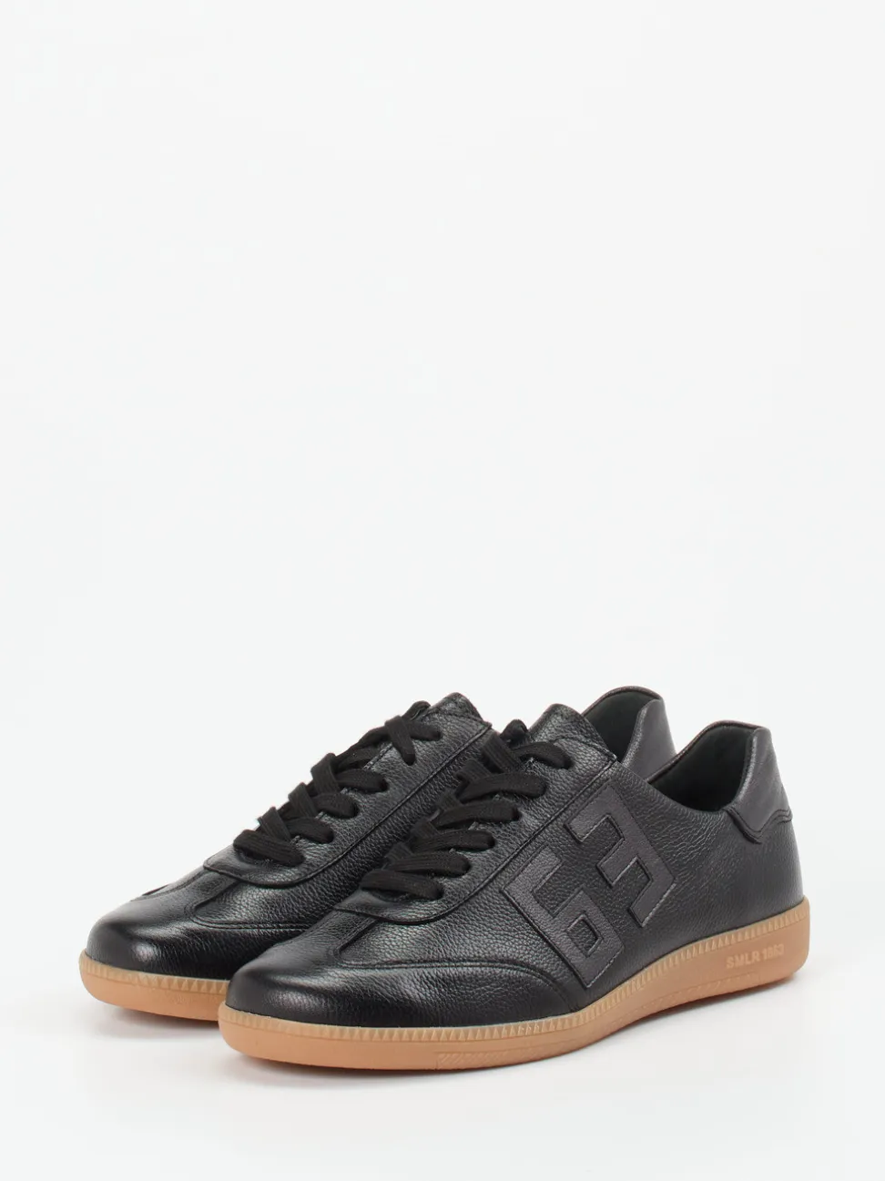 Semler – Sneaker aus Kalbleder in Schwarz