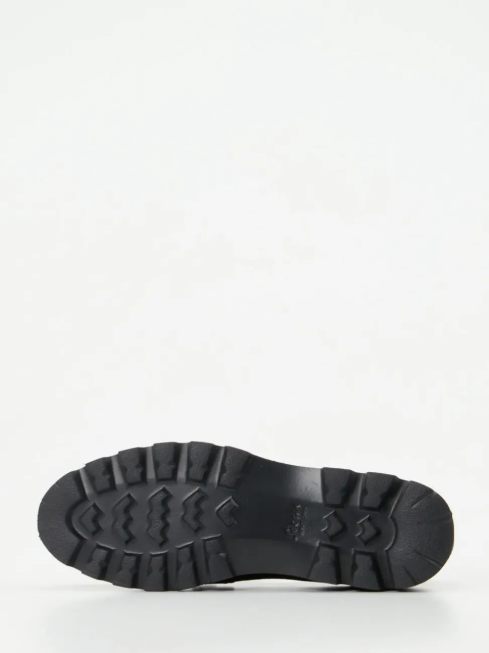 Sioux – Chunky-Loafer aus Veloursleder Tiefschwarz