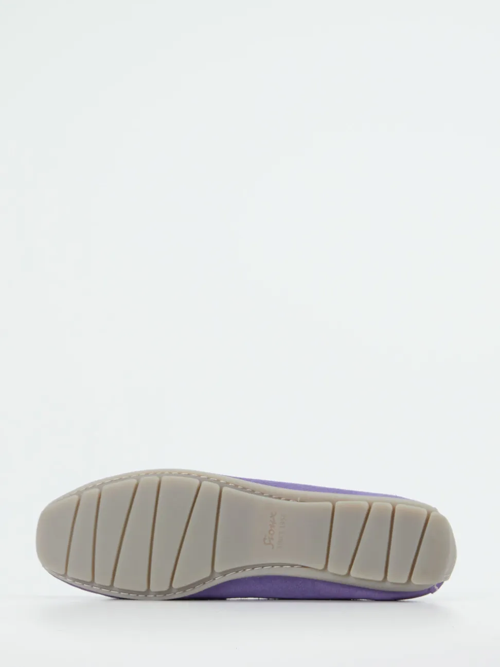 Sioux – Damen-Loafer aus Veloursleder Lavendel