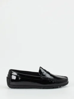 Sioux – Loafer aus Lackleder Schwarz