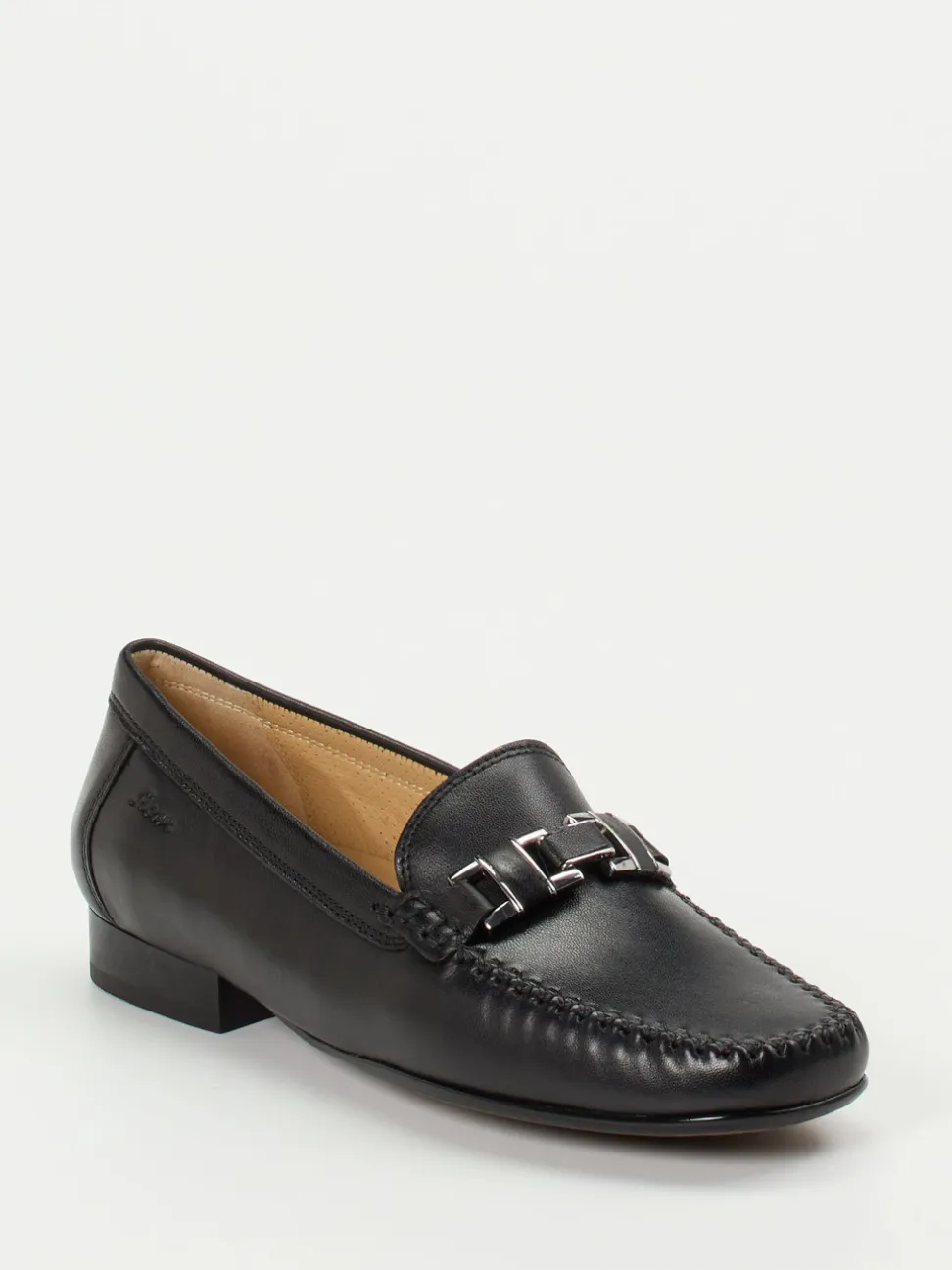 Sioux – Loafer aus Lammleder in Schwarz