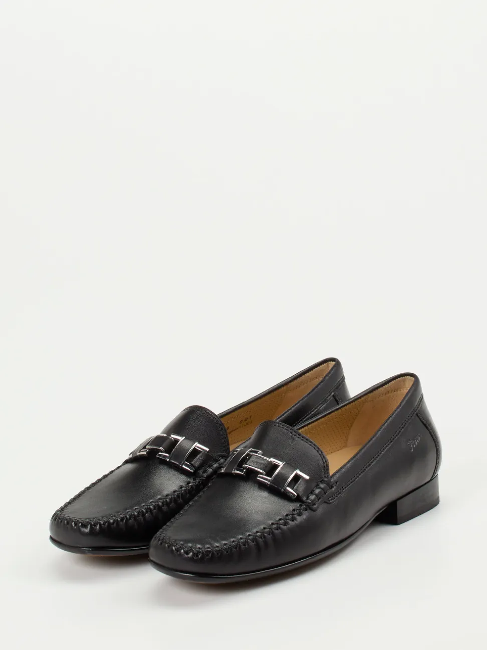 Sioux – Loafer aus Lammleder in Schwarz