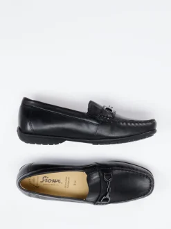 Sioux – Loafer aus Lammleder in Schwarz