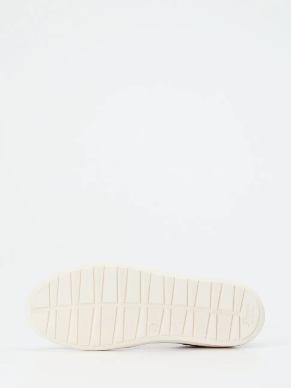 Sioux – Sneaker aus Lammnappa in Weiß Metallic