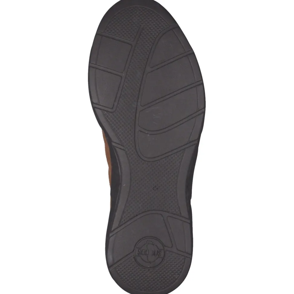 Solidus – Komfort-Sneaker aus Veloursleder braun