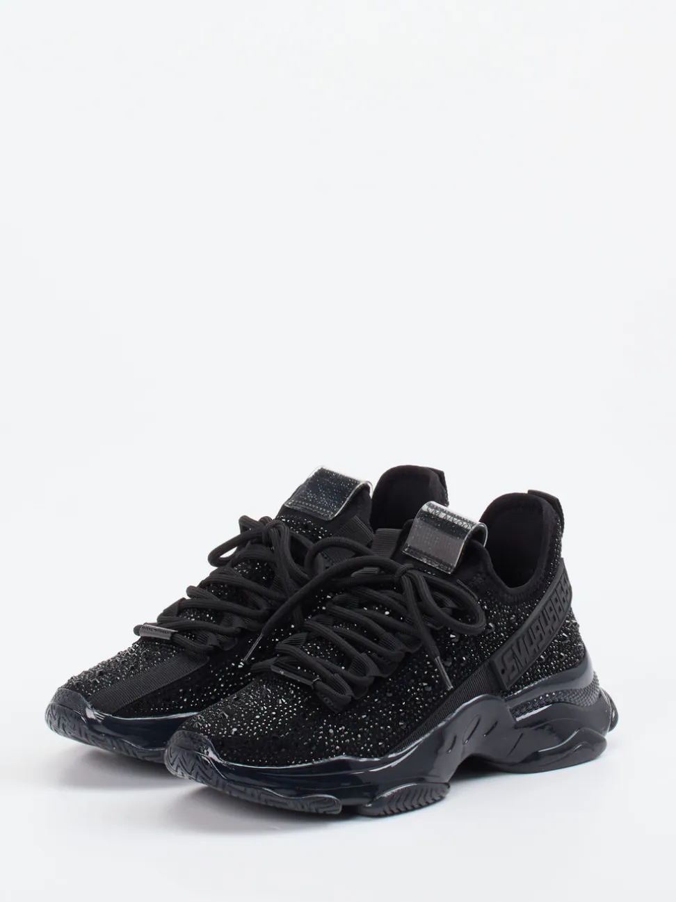 Steve Madden – Chunky Sneaker aus Synthetik mit Strass