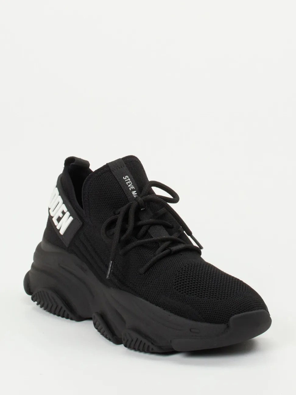 Steve Madden – Chunky Sneaker aus Mesh in Schwarz