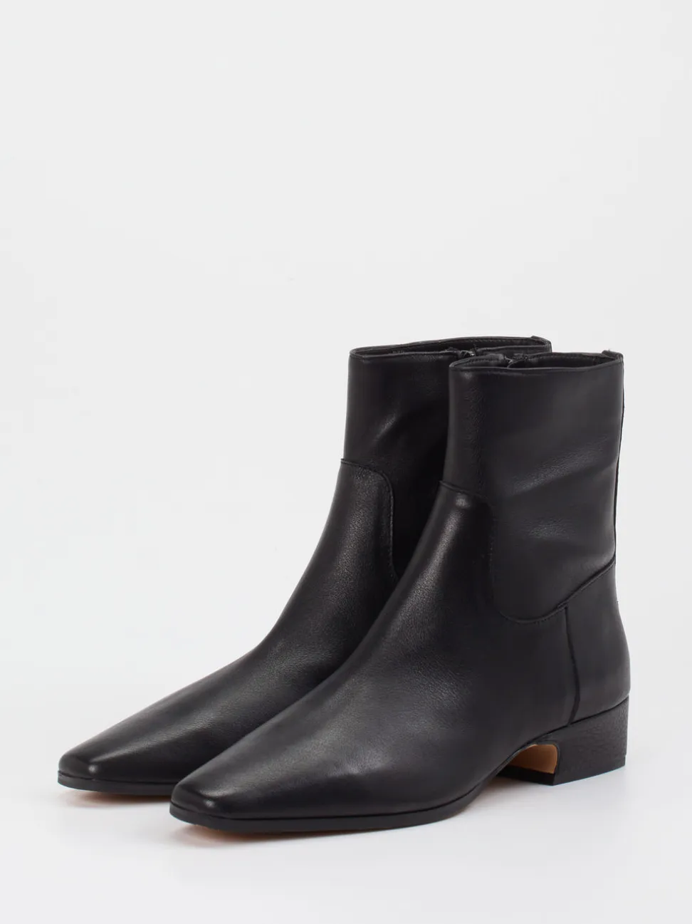 Steve Madden – Stiefeletten aus Kalbleder schwarz
