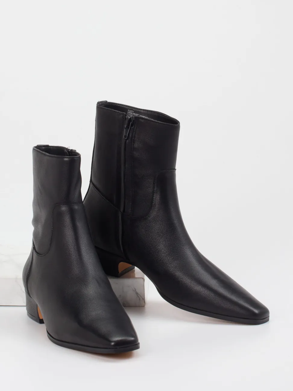 Steve Madden – Stiefeletten aus Kalbleder schwarz