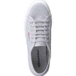 Superga – Canvas-Sneaker aus Baumwolltextil hellgrau