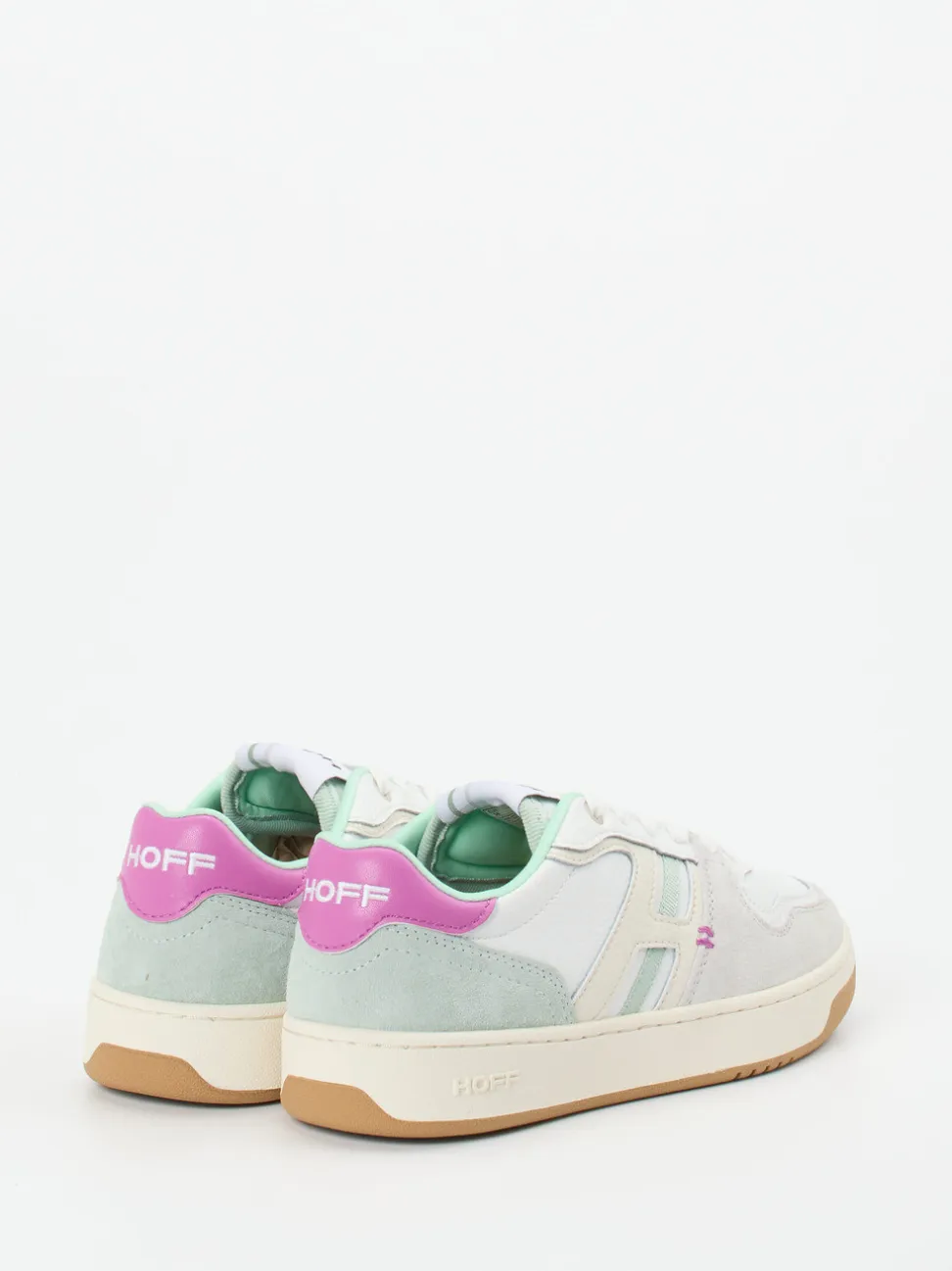 THE HOFF BRAND – Retro-Sneaker aus Kalbleder Offwhite