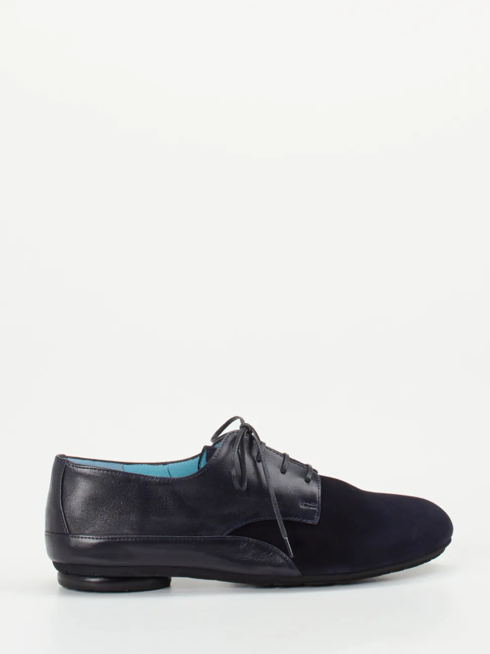 Thierry Rabotin – Derby-Schnürschuhe aus Veloursleder Blau