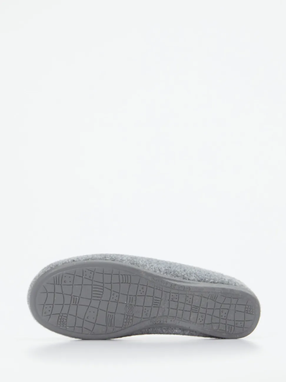 Thies – Ballerina-Hausschuh aus Filz in Grau